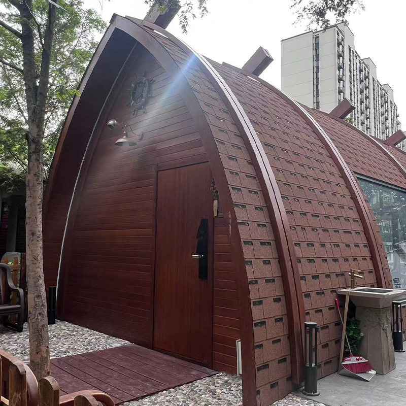 Prefabrikovaná dřevěná loděnice
