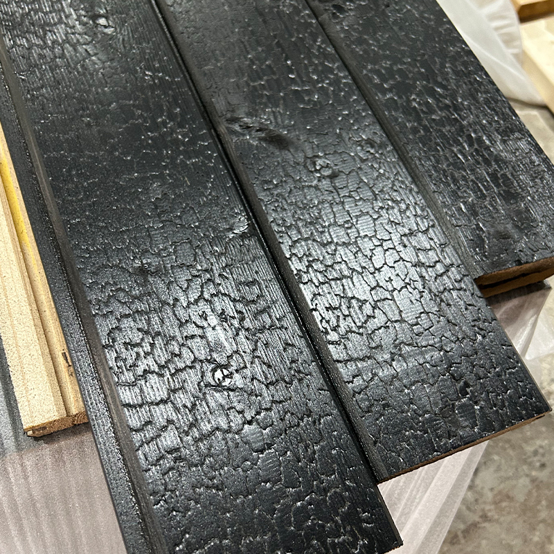 Shou Sugi Ban nástěnné panely