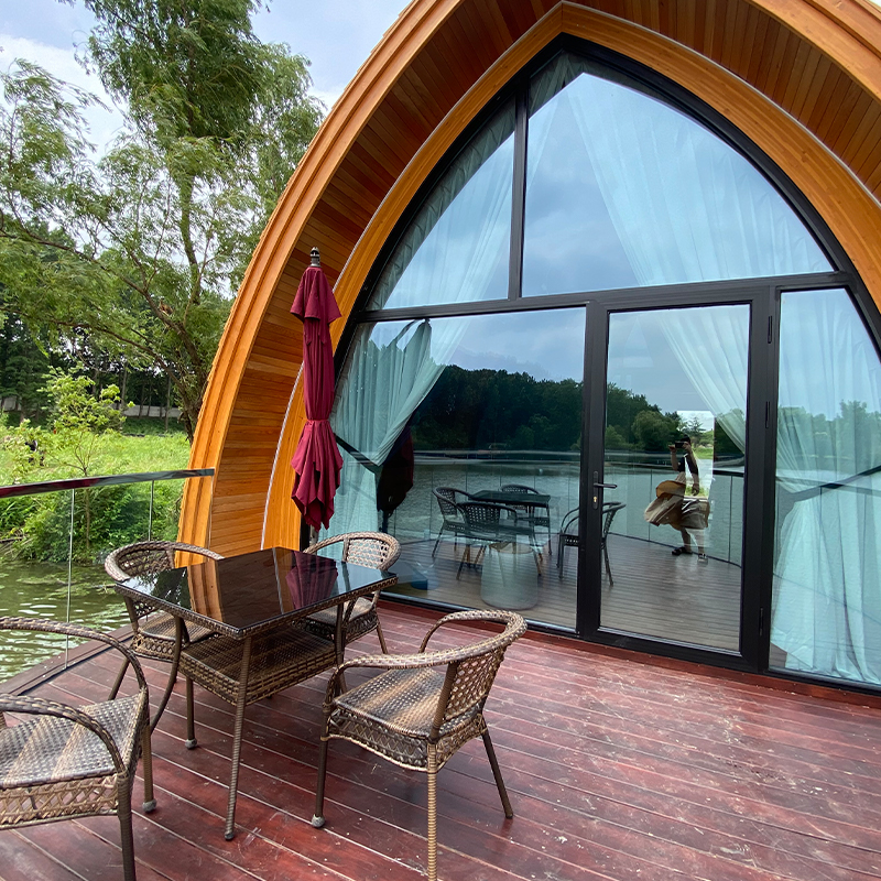Prefabrikovaná dřevěná loděnice