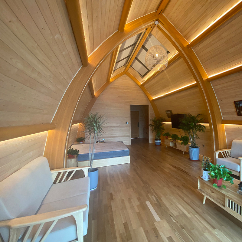 Prefabrikovaná dřevěná loděnice