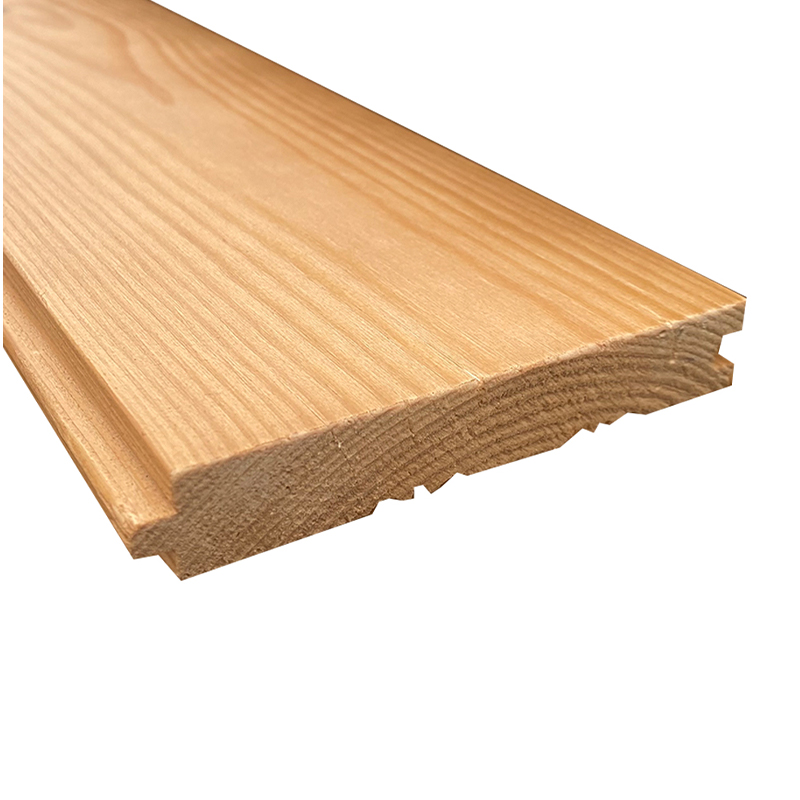 Vnější dřevěný obklad stěn borovice